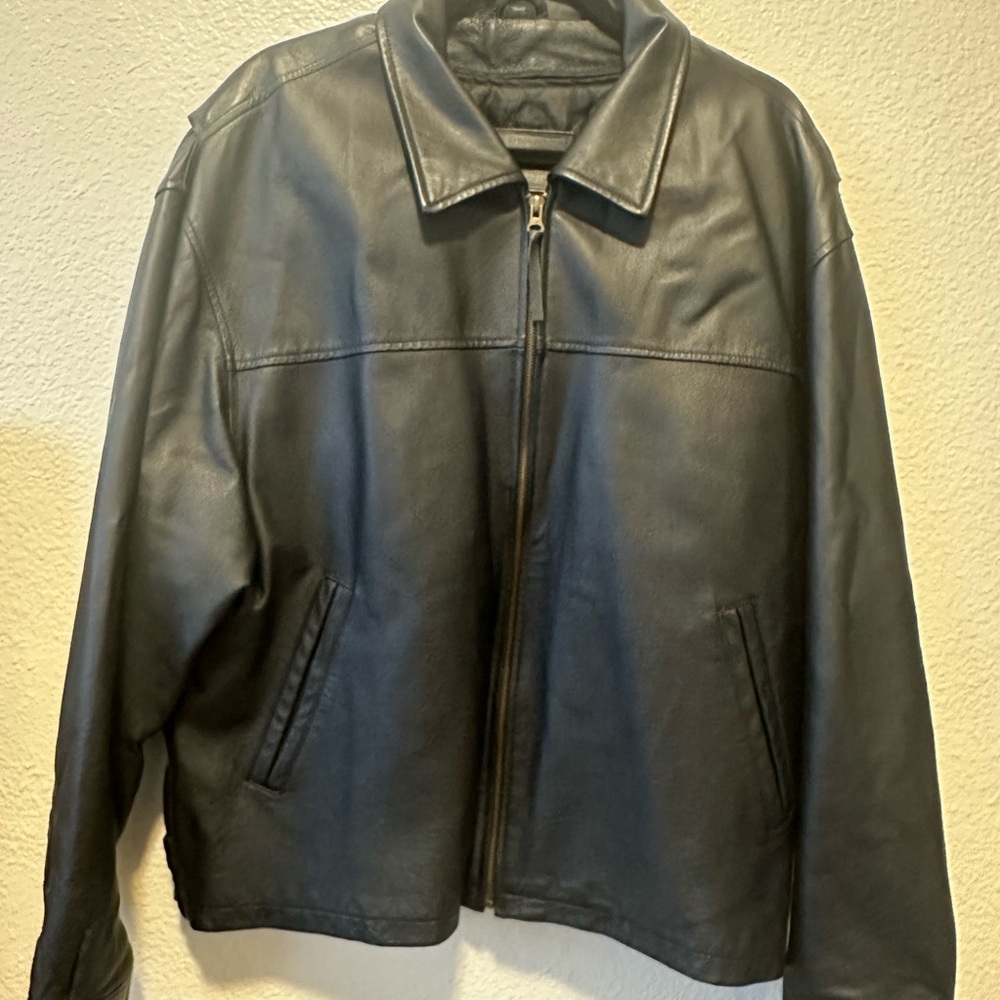 St. John's Bay Black Lightweight Shirt Jacket